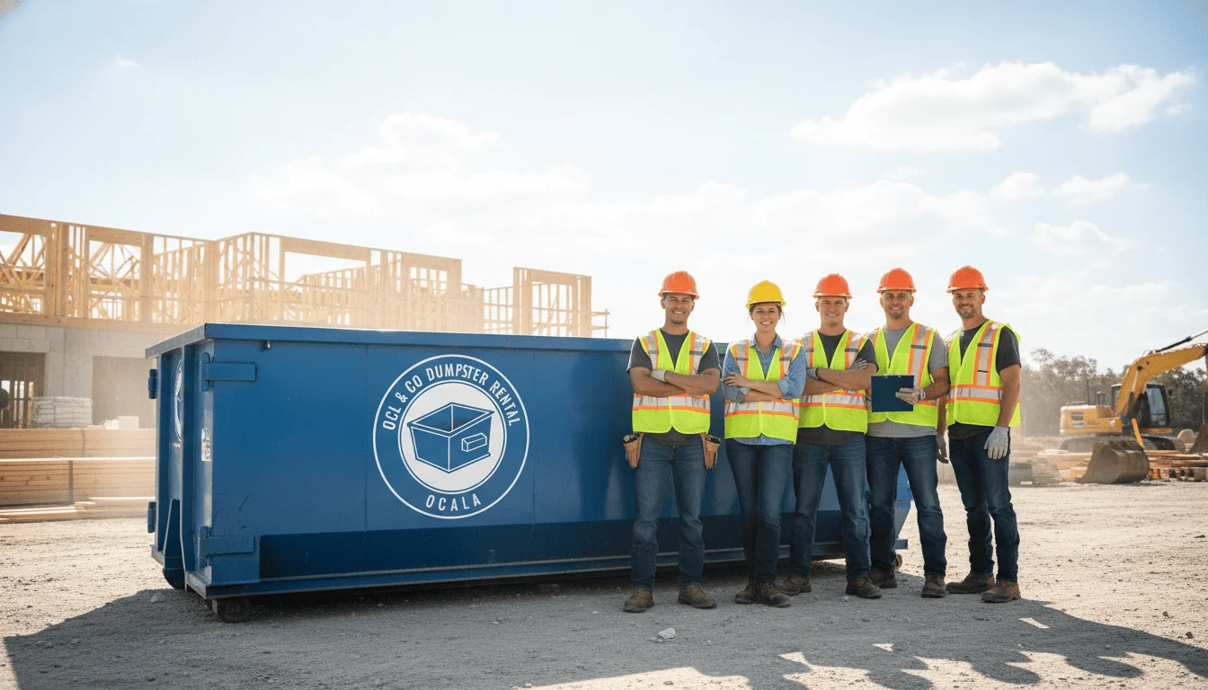 Construction Dumpster Rental Ocala FL