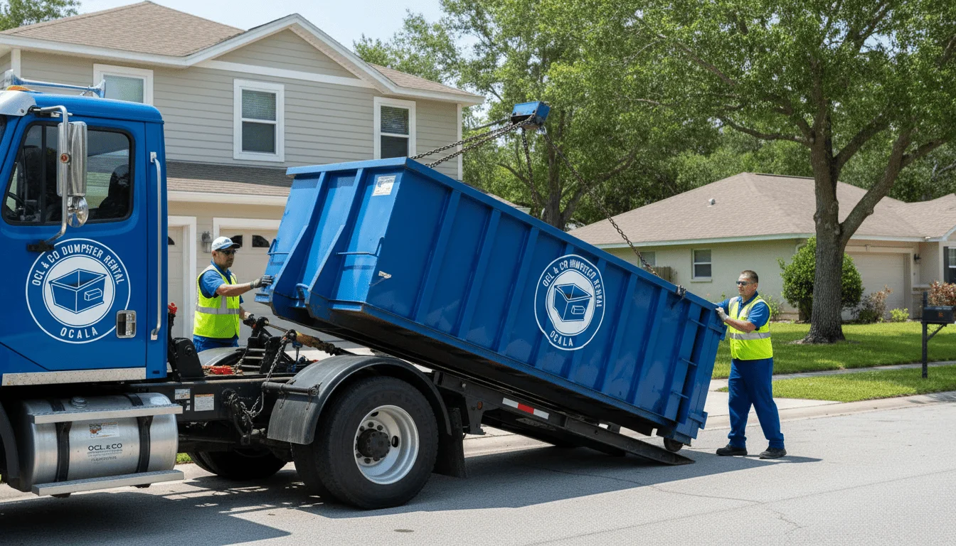 Residential Dumpster Rental Ocala FL