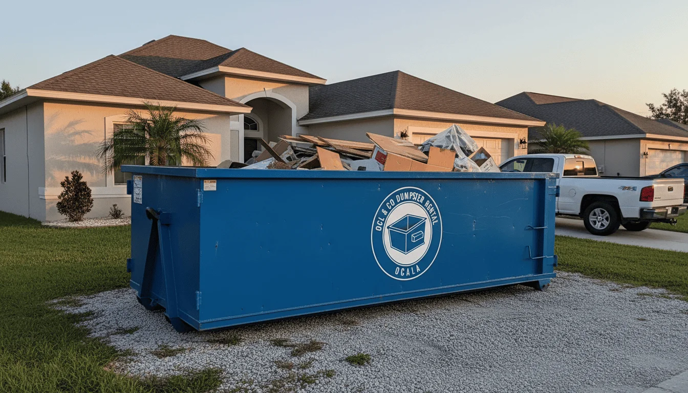 Residential Dumpster Rental Ocala