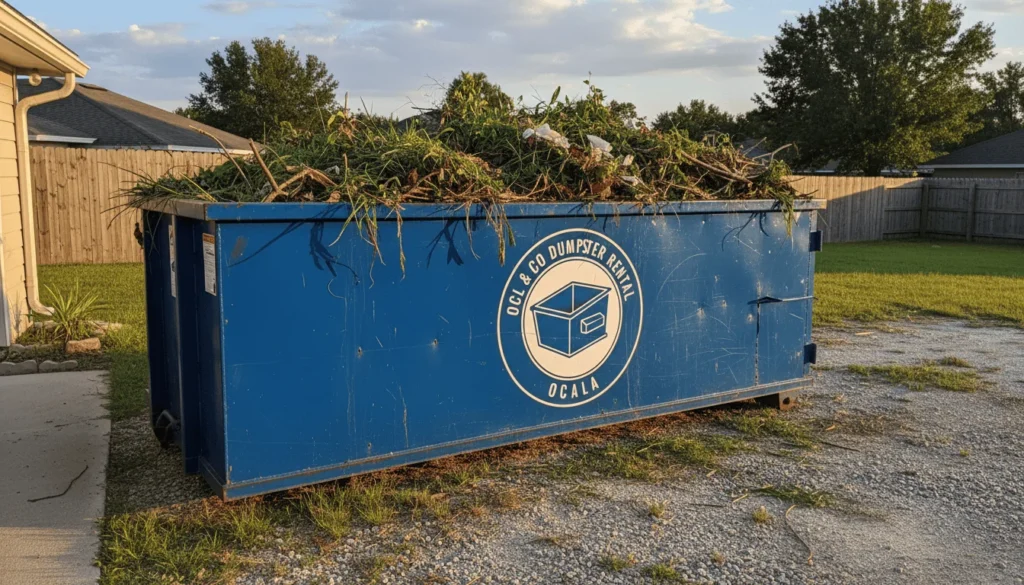 Yard Waste Dumpster Rental Ocala FL
