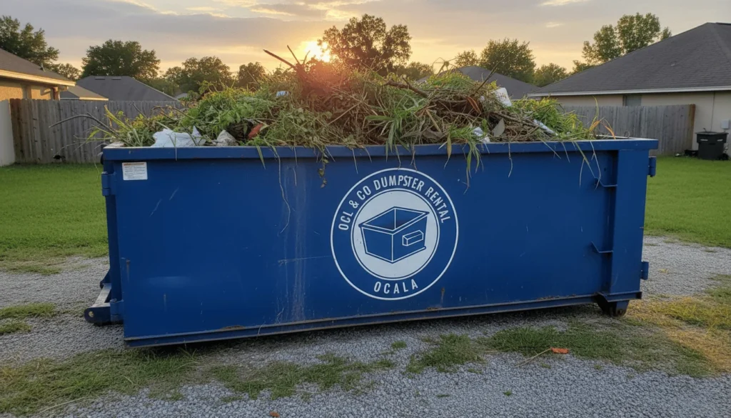 Yard Waste Dumpster Rental Ocala-img